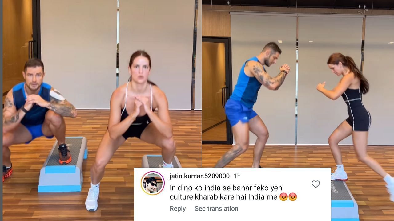 नताशा स्टेनकोविक पर फैन ने कसा तंज (photo credit: instagram/natasastankovic__)